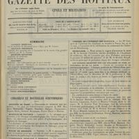 0261 - Page 253 - Sommaire / Chronique et nouvelles scientifiques. Hôpitaux de Paris / Hôpitaux de Province / Écoles de médecine / L’Assistance médicale à domicile / Congrès de l’internat des hôpitaux / Nécrologie / Les notions récentes sur les maladies du foie, du pancréas et de la rate / Physiothérapie / Renseignements