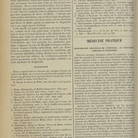 0300 - Page 292 - Grandeur et décadence de la séro-réaction de la fièvre de Malte. Le séro de Wright a-t-il une valeur diagnostique ? Par MM. Euzière et Roger... / Médecine pratique. Exploration manuelle de l’estomac, sa palpation directe et profonde. [M. Brelet]