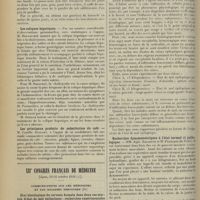 0304 - Page 296 - Société de médecine de Paris. (Séance du 9 février 1912). Traitement des furoncles. M. P. Gallois / Les coliques hépatiques / Les principaux produits de substitution du café. M. Camille Guillot / XIIe Congrès français de médecine [Lyon, 22-25 octobre 1911]. Communications sur les méningites et les maladies nerveuses (fin). Etat histologique du cerveau humain dans deux cas mortels d'état de mal épileptique : recherches expérimentales sur l'étal histologique du cerveau du chien, dans l'état de mal épileptique provoqué par l'absinthe. MM. Bouchut et L. Nové-Josserand... / Recherches dynamométriques à l'état normal et pathologique. MM. Alph. Baudouin et H. Français...