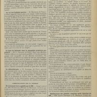 0305 - Page 297 - XIIe Congrès français de médecine [Lyon, 22-25 octobre 1911]. Communications sur les méningites et les maladies nerveuses (fin). Recherches dynamométriques à l'état normal et pathologique. MM. Alph. Baudouin et H. Français... / Sur un cas d'aphasie motrice. M. Bernheim... / Le signe de Babinski dans la myopathie primitive progressive. M. O. Crouzon... / La réflexothérapie. M. Jaworski... / Communications sur la syphilis. Du traitement de la syphilis par le 606. MM. Dubreuilh et Petges... / Un an de pratique du 606 à la clinique vénéorologique de l’Antiquaille de Lyon. MM. Joseph Nicolas et H. Moutot... / Modifications des globules sanguins après injection de 606. MM. Lucien Thévenot et E. Brissaud