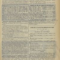 0323 - Page 315 - Chronique et nouvelles scientifiques. L’incorporation des malingres / Association française des médecins inspecteurs des écoles / Oeuvre parisienne de secours immédiat et d'Assistance à la famille médicale / Chemins de fer de Paris-Lyon-Méditerranée / Actes de la Faculté de médecine de Paris du 4 au 9 mars 1912. Examens de doctorat / Thèses