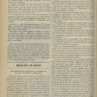 0342 - Page 334 - Phagédénisme tuberculeux de la vulve ; par M. J. Brault... / Médecine pratique. Les hémorragies méningées du nouveau-né et leur traitement chirurgical. [M. Lance]