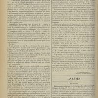 0348 - Page 340 - Jurisprudence. Les médecins attachés exclusivement à une compagnie d’assurances, ou à un établissement doivent-ils la patente ? Les cas d’exemption. [R.-Marcel Petit] / Analyses. Médecine. Le diagnostic clinique et sérologique des affections syphilitiques du rein. (R. Bauer. Wien. klin. Woch., 19 oct. 1911, n° 42). [A. Lemierre]