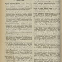 0350 - Page 342 - Articles originaux des principales publications françaises et étrangères. Archives générales de chirurgie / Archives internationales de neurologie / Archives médicales d'Angers / Archives médico-chirurgicales de province / Gazette des praticiens / Gazette hebdomadaire des sciences médicales de Bordeaux / Gazette médicale de Nantes / Journal de médecine de Bordeaux / Journal de médecine et de chirurgie pratiques / Journal des sciences médicales de Lille / Journal scientifique et médical de Poitiers / Münchener medizinische Wochenschrift