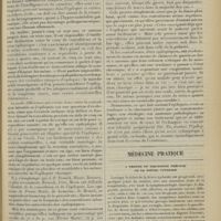 0385 - Page 377 - Les convulsions de l'enfance et l'épilepsie infantile ; par M. René Cruchet... / Médecine pratique. A propos du diagnostic précoce de la fièvre typhoïde. [M. Brelet]