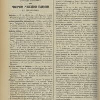 0406 - Page 398 - Articles originaux des principales publications françaises et étrangères. Biologica / Bulletin général de thérapeutique / Bulletin médical / Bulletin médical de l'Algérie / Clinique / Echo médical du Nord / Encéphale / Journal des praticiens / Journal médical de Bruxelles / Journal médical français / Journal de médecine interne