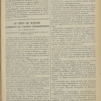0447 - Page 439 - L'opposition sexuelle du soma et du germen ; par M. J. Laumonier / Le séro de Wright conserve sa valeur diagnostique ; par A. Rouslacroix...