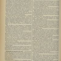 0468 - Page 460 - Sociétés savantes. Société de médecine de Paris. (Séance du 8 mars 1912). Des huiles sulfureuses en thérapeutique / Traitement de l'impuissance génitale. M. Le Fur / Radiographie de l'appendice iléo-caecal. M. Desternes / Avis / Intérêts professionnels. A propos du service militaire des étudiants en médecine