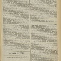 0483 - Page 475 - Médecine pratique. L'albuminurie des diabétiques. [M. Brelet] / Sociétés savantes. Société médicale des hôpitaux. (Séance du 15 mars 1912). Ictère hémolytique acquis à rechutes. Origine intestinale du processus hémolytique. MM. F. Widal, P. Abrami et M. Boulé / Etude clinique et bactériologique d'un cas de néphrotyphus. MM. Garnier et Thiers
