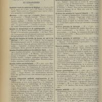 0486 - Page 478 - Articles originaux des principales publications françaises et étrangères. Académie royale de médecine de Belgique / Aesculape / Annales de dermatologie et de syphiligraphie / Annales des maladies de l'oreille, du larynx, du nez et du pharynx / Annales d'hygiène publique et de médecine légale / Annales médico-psychologiques / Archives d'électricité médicale expérimentales et cliniques / Archives de médecine des enfants / Archives de médecine et de pharmacie militaires / Archives de médecine et de pharmacie navales / Archives des maladies de l'appareil digestif / Archives générales de chirurgie / Archives générales de médecine / Pédiatrie pratique / Semaine gynécologique / Semaine médicale
