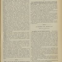 0497 - Page 489 - La tuberculose inflammatoire des gaines synoviales des bourses séreuses, des muscles & des aponévroses ; par MM. Antonin Poncet et René Leriche / Avis / Sociétés savantes. Académie des sciences. (Séance du 11 mars 1912). De l'anesthésie générale par voie rectale à l'aide de mélanges titrés d'air et de chloroforme ou de vapeurs de chlorure d'éthyle. MM. Victor Dupont et Jean Gautrelet / Académie de médecine. (Séance du 19 mars 1912). La syphilis chez les femmes enceintes. M. Pamard
