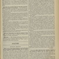 0499 - Page 491 - Sociétés savantes. Société de biologie. (Séance du 16 mars 1912). Action comparée de quelques extraits d'organes sur l'hémolyse. MM. Achard, Foix et Salin / Recherches des anticorps dans les pleurésies séro-fibrineuses et leur point de vue pronostic. M. Paraskéropoulos / Les lois de l'élimination des chlorures pendant le sommeil. M. Chaussin / Radioscopie. MM. Guisez et Stodel / Analyses. Médecine infantile. Etude sur les tuberculoses latentes et particulièrement celle des ganglions trachéo-bronchiques chez les enfants. (Fairise. Thèse de Nancy, 1911...). [E. Gelma] / Un cas de délire infectieux sans confusion mentale et sans amnésie de fixation chez une enfant de treize ans. (Lesage et Collin. Arch. de méd. des enfants, juillet 1911). [L. Babonneix] / Péritonite tuberculeuse et syndrome appendiculaire. (A. Galliot. Arch. de méd. des enfants, juillet 1911). [L. Babonneix]