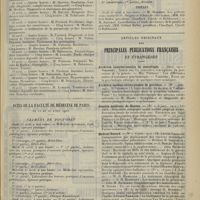 0507 - Page 499 - Chronique et nouvelles scientifiques. Clinique médicale infantile / Actes de la Faculté de médecine de Paris du 15 au 20 avril 1912. Examens de doctorat / Thèses / Articles originaux des principales publications françaises et étrangères. Archives internationales de neurologie / Archives médico-chirurgicales de province / Gazette médicale de Nantes / Médical Record