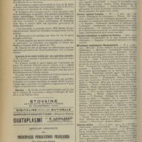 0578 - Page 570 - Sociétés savantes. Société de chirurgie. (Séance du 26 mars 1912). Accident mortel à la suite d'une injection sous-cutanée de sérum antitétanique. M. Riche / Luxation de la rotule traitée par une opération nouvelle. M. Chaput / Election. M. Cunéo / Articles originaux des principales publications françaises et étrangères. Echo médical du Nord / Encéphale / Journal médical français / Journal scientifique et médical de Poitiers / Münchener medizinische Wochenschrift / Riforma medica