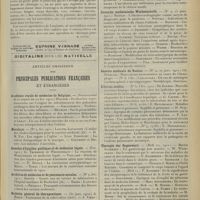 0625 - Page 617 - Livres nouveaux. Thérapeutique chirurgicale et chirurgie journalière, par G. Phocas..., et J. Barozzi... [M. Lance] / Articles originaux des principales publications françaises et étrangères. Académie royale de médecine de Belgique / Aesculape / Annales d'hygiène publique et de médecine légale / Archives de médecine et de pharmacie navales / Bulletin général de thérapeutique / Boston medical and surgical Journal / Deutsche medizinische Wochenschrift / Gazette médicale de Nantes / Riforma medica / Therapie der Gegenwart