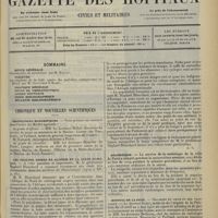 0629 - Page 621 - Sommaire / Chronique et nouvelles scientifiques. Distinctions honorifiques / Les troupes noires en Algérie et la santé publique / Statistique / Hôpital de la Pitié