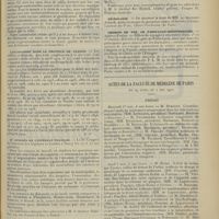 0695 - Page 687 - Chronique et nouvelles scientifiques. La réglementation de la vente des eaux de table / L'alcoolisme dans la province de Padoue / IIe Congrès de l'internat français / Congrès d'électrologie et de radiologie médicales / Nécrologie / Chemins de fer de Paris-Lyon-Méditerranée / Actes de la Faculté de médecine de Paris du 29 avril au 4 mai 1912. Thèses