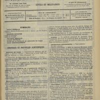 0725 - Page 717 - Sommaire / Chronique et nouvelles scientifiques. Hôpitaux de Paris / Concours de médecin de l'Assistance médicale à domicile / Hôpitaux de Province / Écoles de médecine / Guerre / Distinctions honorifiques / Prix Osiris / Renseignements
