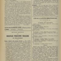 0786 - Page 778 - Livres nouveaux. Les opiomanes [mangeurs, buveurs et fumeurs d'opium], par le Docteur Roger Dupouy. [Paul Camus] / Articles originaux des principales publications françaises et étrangères. Boston medical and surgical Journal / Encéphale / Actes de la Faculté de médecine de Paris du 13 au 18 mai 1912. Examens de doctorat / Thèses