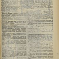 0839 - Page 831 - Chronique et nouvelles scientifiques. Hôpitaux de Paris / Hôpitaux de Province / Faculté de médecine de Paris / Facultés de médecine / Écoles de médecine / Asiles publics d'aliénés du département de la Seine / Guerre / A propos de l'affichage dans les Facultés des postes médicaux / Nécrologie / Hôpital Broussais / Association médicale corporative