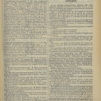 0871 - Page 863 - Chronique et nouvelles scientifiques. Clinique annexe d'oto-rhino-laryngologie / Cours de vacances de M. Calot / Congrès. Le IIIe Congrès international médical des accidents du travail