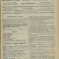 0933 - Page 925 - Sommaire / Chronique et nouvelles scientifiques. Hôpitaux de Paris / Concours de médecin de l'Assistance médicale à domicile / Facultés de médecine / Écoles de médecine / Hommage à M. Lucas-Championnière / Premier Congrès des médecins scolaires le langue française / Nécrologie / Renseignements