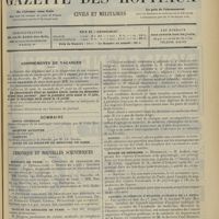 0977 - Page 969 - Sommaire / Chronique et nouvelles scientifiques. Hôpitaux de Paris / Faculté de médecine de Paris / Marine / Écoles de médecine / Conseil supérieur d'hygiène publique de la Seine / Renseignements