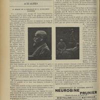 0998 - Page 990 - Sociétés savantes. Société médicale des Hôpitaux. (Séance du 7 juin 1912). Du pouls lent permanent congénital. M. Camille Lian / Actualités. La remise de la médaille de M. Lucas-Championnière