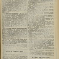 1013 - Page 1005 - Sociétés savantes. Société de biologie. (Séance du 8 juin 1912). L'anergie vaccinale au cours de la rougeole. MM. Arnold Netter et René Porak / Les « protéocholestérides » du sérum et leur dédoublement en vue de l'extraction totale de la cholestérine. M. A. Grigaut / Le Tcha-Tchin et la centrothérapie. M. Pierre Bonnier / Temps minimum de disparition des spirilles de la syphilis avec l'arsenobenzol. MM. Paul Salmon et Browne / Les lipoïdes du sang. Préparation des lipoïdes des globules rouges. M. H. Iscovesco / Variation de l'activité rénale en fonction de la température. MM. Ambard et Hallion / Notes de thérapeutique. Posologie de la digitaline dans l'asthme cardiaque et la dyspnée / Cours et conférences. Clinique d'accouchements et de gynécologie M. Paul Tarnier / Bulletin bibliographique