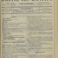 1017 - Page 1009 - Sommaire / Chronique et nouvelles scientifiques. Hôpitaux de Paris / Guerre / Société clinique de médecine mentale / Société de psychothérapie / Nécrologie / Renseignements