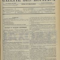 1033 - Page 1025 - Sommaire / Chronique et nouvelles scientifiques. Hôpitaux de Paris / Hôpitaux de Province / Distinctions honorifiques / La question des étudiants étrangers / La fabrication de l'absinthe / Assemblée générale de la ligue contre la mortalité infantile / Pneumothorax thérapeutique / Nécrologie
