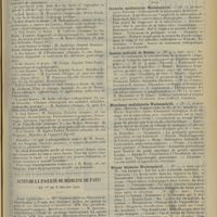 1083 - Page 1075 - Chroniques et nouvelles scientifiques. Association d'enseignement médical professionnel / Actes de la Faculté de médecine de Paris du 1er au 6 juillet 1912 / Articles originaux des principales publications françaises et étrangères. Deutsche medizinische Wochenschrift / Gazette médicale de Nantes / Münchener medizinische Wochenschrift / Wiener klinische Wochenschrift
