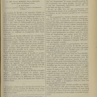 1085 - Page 1077 - Recherches sur la réaction de Rivalta ; par MM. Prosper Merklen, Michel Regnard... et M. Bonvalet...
