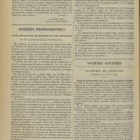 1186 - Page 1178 - Jurisprudence. Les maladies scolaires et la responsabilité des instituteurs. (A suivre). [R.-Marcel Petit] / Intérêts professionnels. Accès des Facultés de médecine aux non bacheliers ; par M. le Professeur Grasset... / Sociétés savantes. Académie de médecine. (Séance du 16 juillet 1912). Suite de la discussion sur un projet d'hôpital lyonnais. M. Gibert Ballet