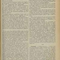 1199 - Page 1191 - Revue générale. La fièvre aphteuse chez l'homme ; par Em. Gaujoux... VI. Diagnostic / VII. Prophylaxie / VIII. Traitement