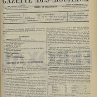 1313 - Page 1305 - Sommaire / Chronique et nouvelles scientifiques. Hôpitaux de Province / Faculté de médecine de Paris / Médaille de la mutualité / Statistique / Mortalité des jeunes enfants en Europe