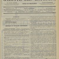 1325 - Page 1317 - Sommaire / Chronique et nouvelles scientifiques. Hôpitaux de Province / VIIe Congrès belge de neurologie et de psychiatrie / L’hygiène publique en Indochine / Renseignements