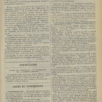 1333 - Page 1325 - Association française pour l’avancement des sciences (Congrès de Nîmes, 1er-6 août 1912). Section d’électricité médicale ; par Laquerrière et Delherm. (A suivre) / Formulaire. Contre les vomissements des nourrissons et la diarrhée infantile / Cours et conférences. Université de Paris
