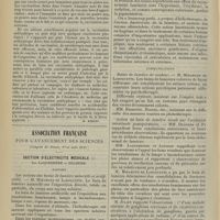 1342 - Page 1334 - Médecine pratique. La vaccination antityphique. [M. Brelet] / Association française pour l’avancement des sciences (Congrès de Nîmes, 1er-6 août 1912). Section d’électricité médicale ; par Laquerrière et Delherm