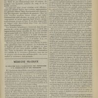 1353 - Page 1345 - Un cas de purpura infectieux ; par G. Cotte et J. Chalier... / Médecine pratique. La gélatine dans l'alimentation des prédisposés à la tuberculose et des phtisiques. [A. Gaullieur l'Hardy] / Avis