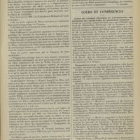 1355 - Page 1347 - Analyses. Anatomie. Contribution à l’étude anatomique du nerf pneumogastrique chez l’homme. (Van Gehuchten et Molhant. Acad. royale de méd. de Belgique..., 25 novembre 1911). [L. Gayard] / Cours et conférences. Cours de clinique pratique et d’application des méthodes de laboratoire au diagnostic clinique