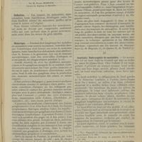 1399 - Page 1391 - Revue générale. Les tumeurs du mésentère ; par M. Pierre Moiroud... I. Définition / II. Historique / III. Anatomie. Embryogénie du mésentère