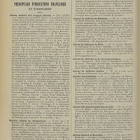 1454 - Page 1446 - Articles originaux des principales publications françaises et étrangères. Boston medical and surgical Journal / Bulletin général de thérapeutique / Deutsche medizinische Wochenschrift / Journal de médecine de Bordeaux / Journal de médecine de Paris / Journal de médecine et de chirurgie pratiques / Journal de médecine interne / Journal des praticiens / Journal des sciences médicales de Lille / Journal médical de Bruxelles