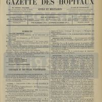 1457 - Page 1449 - Sommaire / Chronique et nouvelles scientifiques. Faculté de médecine française de Beyrouth / Guerre / Distinctions honorifiques / Médaille des épidémies / Nécrologie