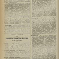 1478 - Page 1470 - Chronique et nouvelles scientifiques (Suite). Guerre / Statistique / Articles originaux des principales publications françaises et étrangères. Aesculape / Annales de dermatologie et de syphiligraphie / Archives de médecine des enfants / Paris médical / Pédiatrie pratique / Presse médicale