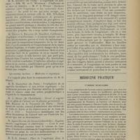 1485 - Page 1477 - Le Ier Congrès d’eugénique ; par M. J. Laumonier / Médecine pratique. L'urémie musculaire. [M. Brelet]