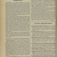 1538 - Page 1530 - Notes pour l'internat. Hémorragies méningées (cérébrales). (A suivre) / Bulletin bibliographique