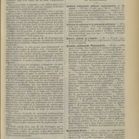 1577 - Page 1569 - Sociétés savantes. Académie de médecine. (Séance du 1er octobre 1912). Les formes curables de la grande angine de poitrine. M. Ch. Fiessinger / Articles originaux des principales publications françaises et étrangères. Archives d'électricité médicale expérimentales et cliniques / Archives de médecine et de pharmacie militaires / Bulletin médical de l'Algérie / Deutsche medizinische Wochenschrift / Medizinische Blätter