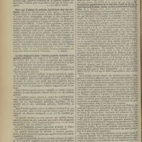 1612 - Page 1604 - Analyses. Médecine. Le rétrécissement expérimental de la cavité du ventricule gauche, et son influence sur la pathogénie de l'oedème pulmonaire mécanique. (A. Montanari. Riforma medica, 17 février 1912...). [A. Gaullieur l’Hardy] / Deux cas d’angine de poitrine hystérique chez des aortiques. (Rauzier. Province méd., 3 fév. 1912). [M. Brelet] / Le séro-diagnostic dans l’hérédo-syphilis infantile et la syphilis familiale. (Ch. Leroux et R. Labbé. Arch. de méd. des enfants, déc. 1911). [B. Gayard] / Chirurgie. La phénolsulfonephtaléine dans l'exploration fonctionnelle du rein. (Hugh Cabot et Edward L. Young. Bost. méd. and surg. Journ..., 12 oct. 1911...) - Détermination quantitative de la fonction rénale au moyen du colorimètre de Dubosq : indigo carmin et phénolsulfonephtaléine. (B. A. Thomas. Amer. journ. med. sc., sept. 1911). [F. Gardner] / Neurologie. Rétrécissement congénital du gros intestin (microcôlon). (Klippel et A. Feil. Soc. anat., 1912...). [L. Alquier]