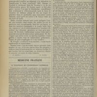 1634 - Page 1626 - XXVe Congrès de l’Association française de chirurgie. (Paris, 7-12 octobre 1912). Diagnostic et traitement des rétrécissements cicatriciels de l’oesophage. Rapporteurs : MM. G. Guisez... et E.-J. Moure... (A suivre) / Médecine pratique. Le traitement de l’hypertension artérielle. [M. Brelet]